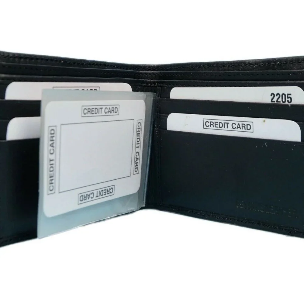 Real Rattlesnake Skin Wallet: Bifold